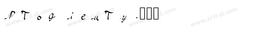 PTog ieuTy字体转换